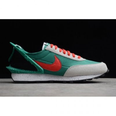 Nike Waffle Racer Grass Yeşil / Gri / Kırmızı Spor Ayakkabı Türkiye - 5T9SSMN2